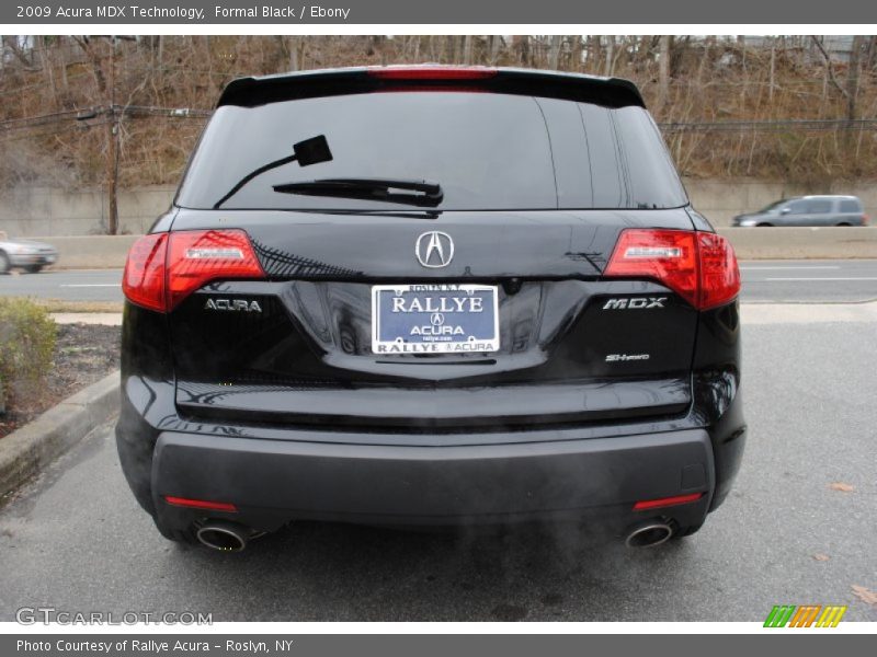 Formal Black / Ebony 2009 Acura MDX Technology