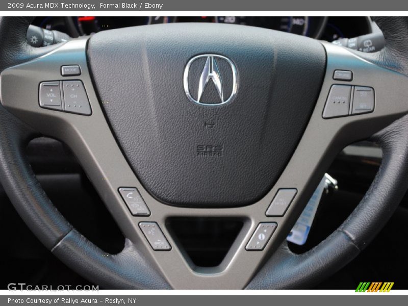 Formal Black / Ebony 2009 Acura MDX Technology
