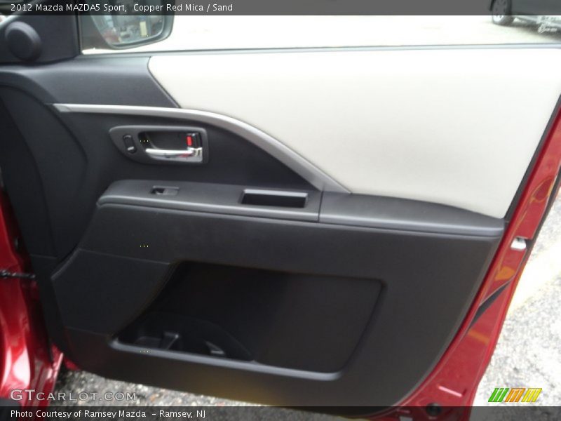 Copper Red Mica / Sand 2012 Mazda MAZDA5 Sport