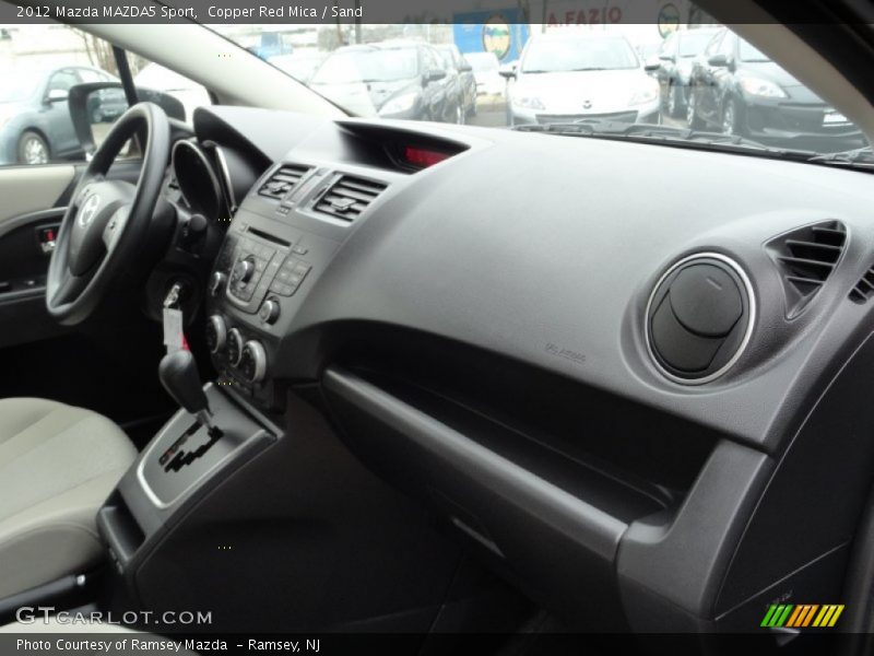 Copper Red Mica / Sand 2012 Mazda MAZDA5 Sport