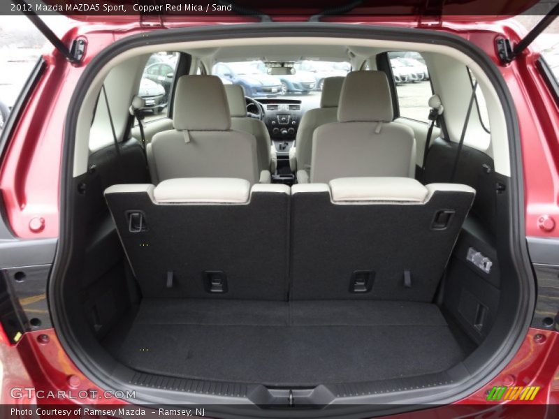 Copper Red Mica / Sand 2012 Mazda MAZDA5 Sport