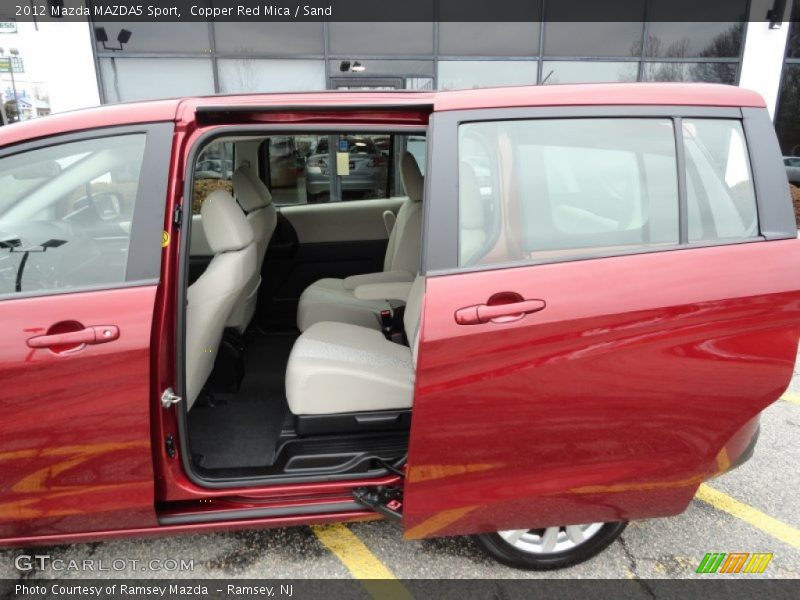 Copper Red Mica / Sand 2012 Mazda MAZDA5 Sport