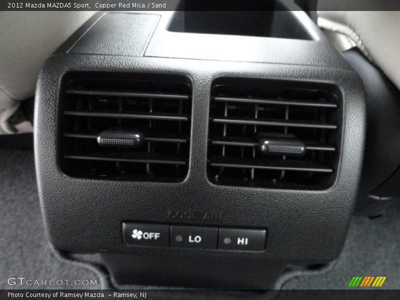 Copper Red Mica / Sand 2012 Mazda MAZDA5 Sport