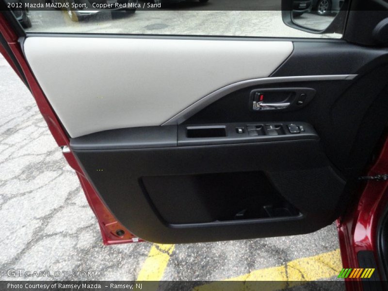 Copper Red Mica / Sand 2012 Mazda MAZDA5 Sport