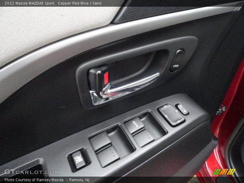 Copper Red Mica / Sand 2012 Mazda MAZDA5 Sport