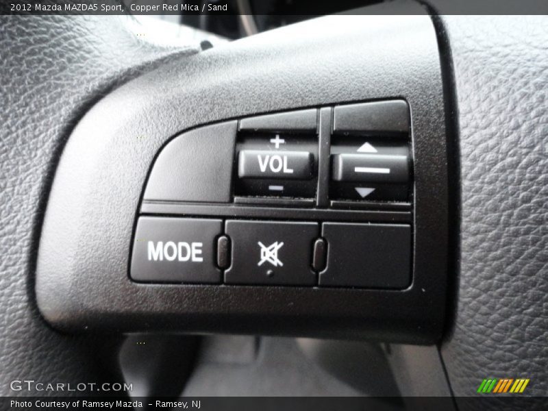 Copper Red Mica / Sand 2012 Mazda MAZDA5 Sport