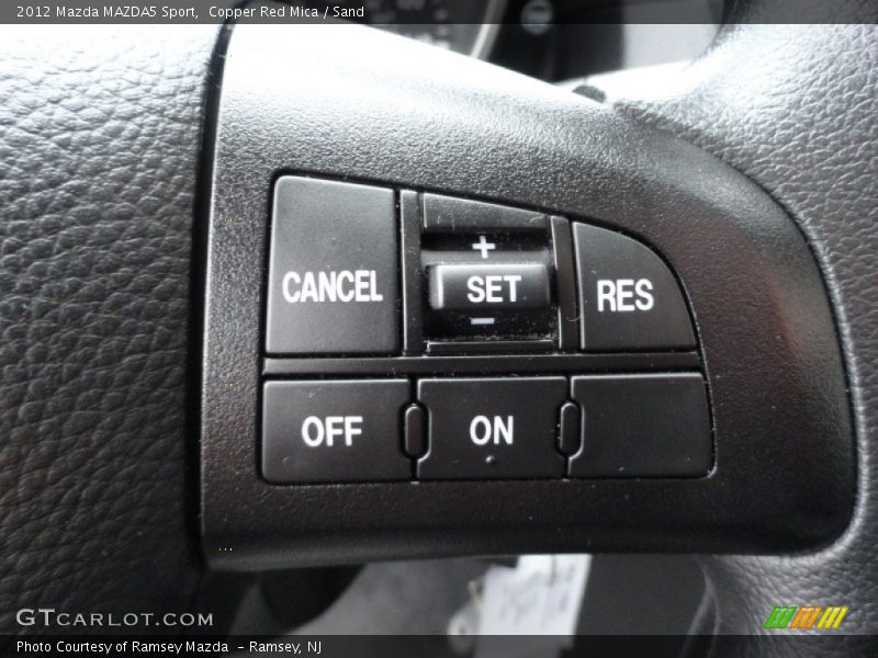 Copper Red Mica / Sand 2012 Mazda MAZDA5 Sport