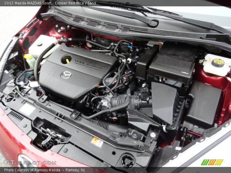 Copper Red Mica / Sand 2012 Mazda MAZDA5 Sport