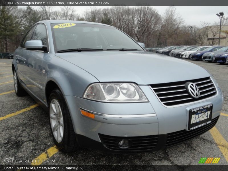 Blue Silver Metallic / Grey 2004 Volkswagen Passat GLS Sedan