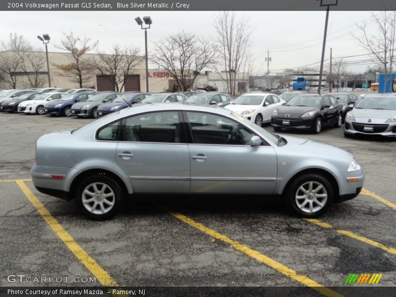 Blue Silver Metallic / Grey 2004 Volkswagen Passat GLS Sedan
