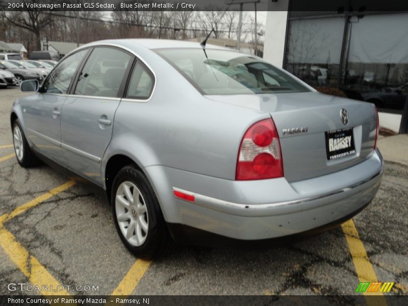Blue Silver Metallic / Grey 2004 Volkswagen Passat GLS Sedan