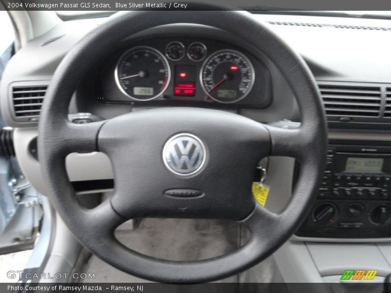 Blue Silver Metallic / Grey 2004 Volkswagen Passat GLS Sedan