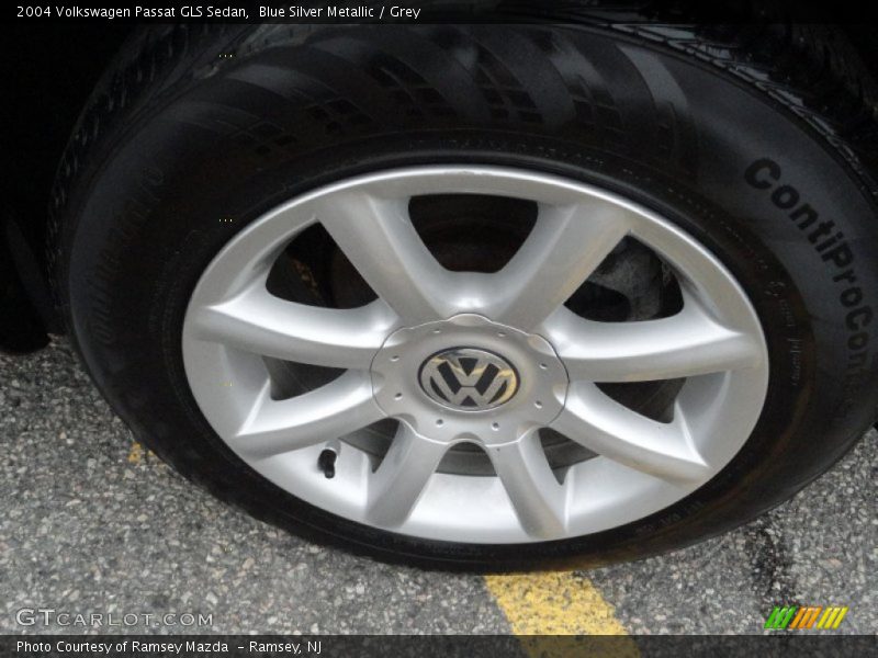 Blue Silver Metallic / Grey 2004 Volkswagen Passat GLS Sedan