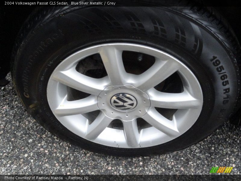 Blue Silver Metallic / Grey 2004 Volkswagen Passat GLS Sedan