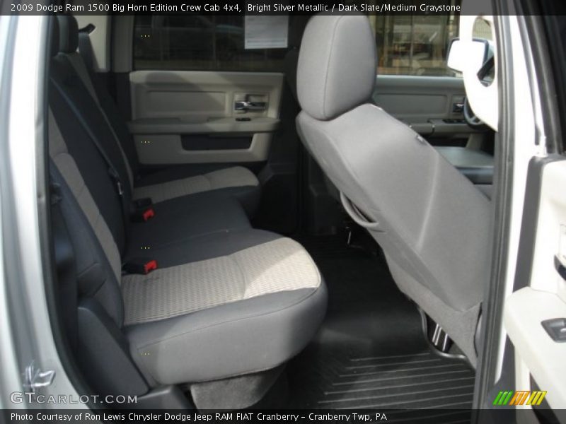 Bright Silver Metallic / Dark Slate/Medium Graystone 2009 Dodge Ram 1500 Big Horn Edition Crew Cab 4x4