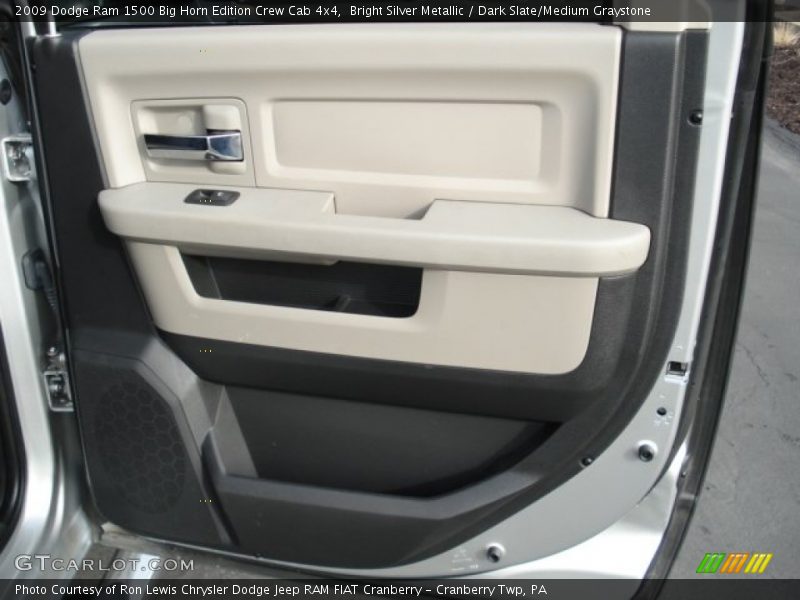 Bright Silver Metallic / Dark Slate/Medium Graystone 2009 Dodge Ram 1500 Big Horn Edition Crew Cab 4x4