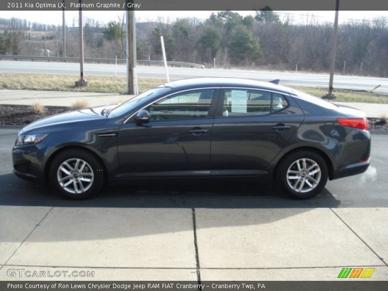 Platinum Graphite / Gray 2011 Kia Optima LX