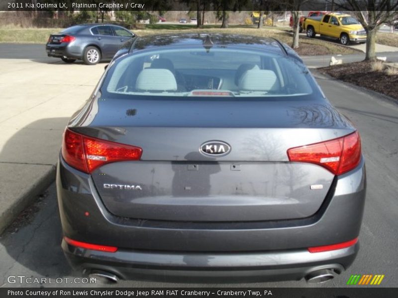 Platinum Graphite / Gray 2011 Kia Optima LX