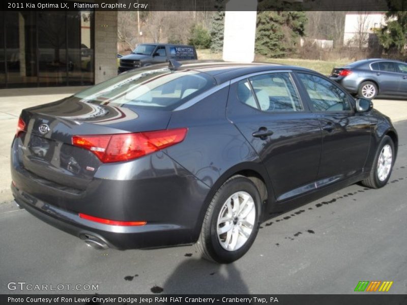 Platinum Graphite / Gray 2011 Kia Optima LX