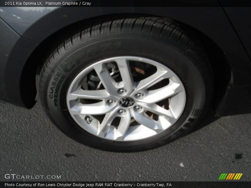 Platinum Graphite / Gray 2011 Kia Optima LX
