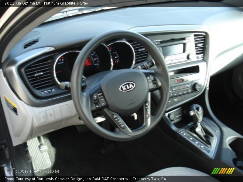 Platinum Graphite / Gray 2011 Kia Optima LX