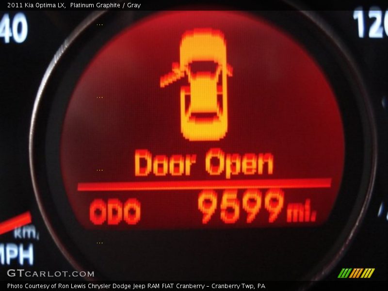 Platinum Graphite / Gray 2011 Kia Optima LX