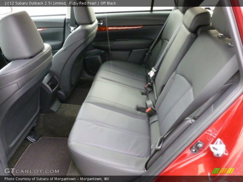 Ruby Red Pearl / Off Black 2012 Subaru Outback 2.5i Limited