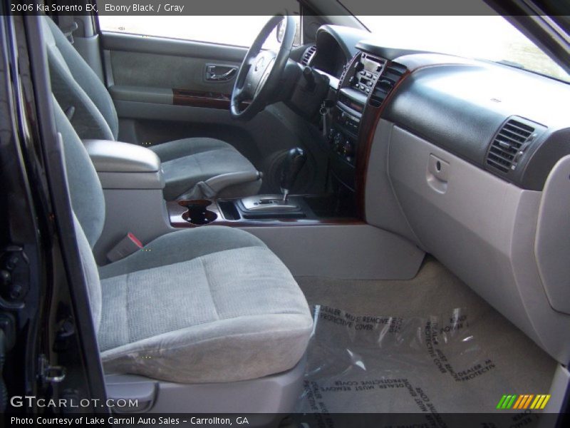 Ebony Black / Gray 2006 Kia Sorento EX