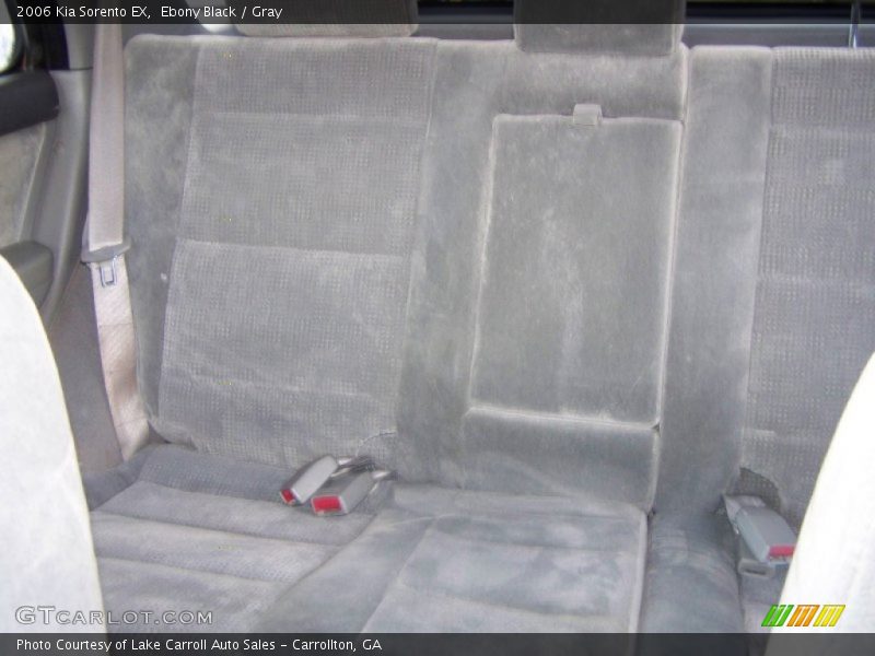 Ebony Black / Gray 2006 Kia Sorento EX