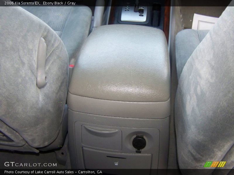 Ebony Black / Gray 2006 Kia Sorento EX