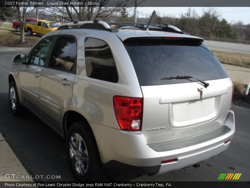 Liquid Silver Metallic / Ebony 2007 Pontiac Torrent