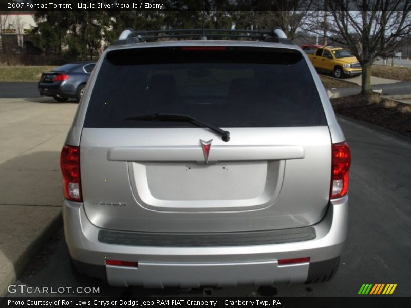 Liquid Silver Metallic / Ebony 2007 Pontiac Torrent