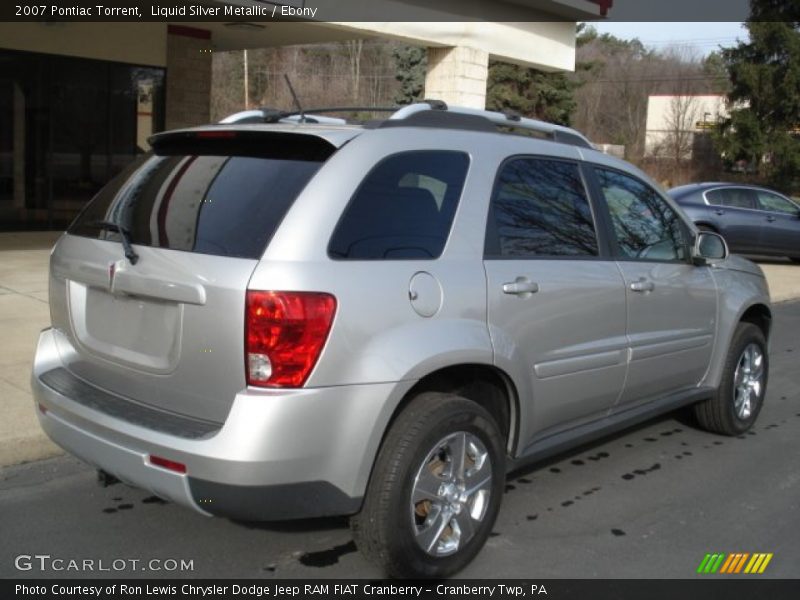 Liquid Silver Metallic / Ebony 2007 Pontiac Torrent