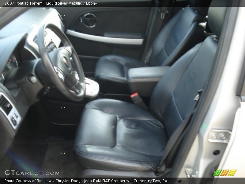 Liquid Silver Metallic / Ebony 2007 Pontiac Torrent