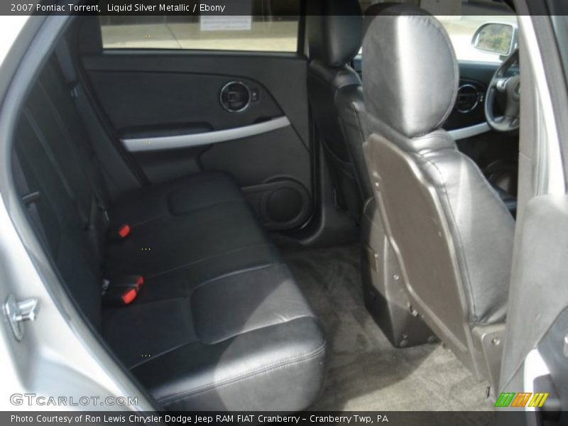 Liquid Silver Metallic / Ebony 2007 Pontiac Torrent
