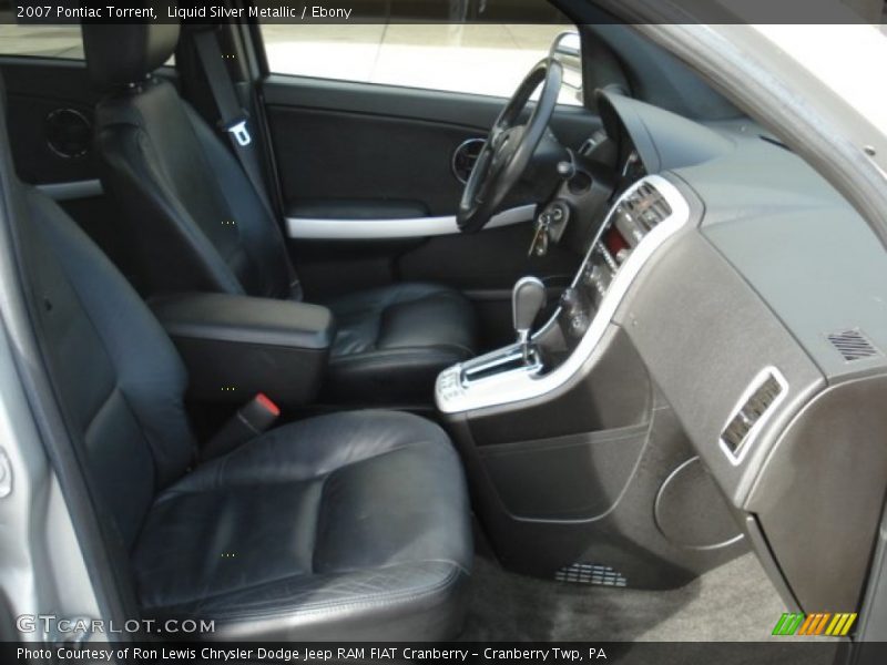 Liquid Silver Metallic / Ebony 2007 Pontiac Torrent
