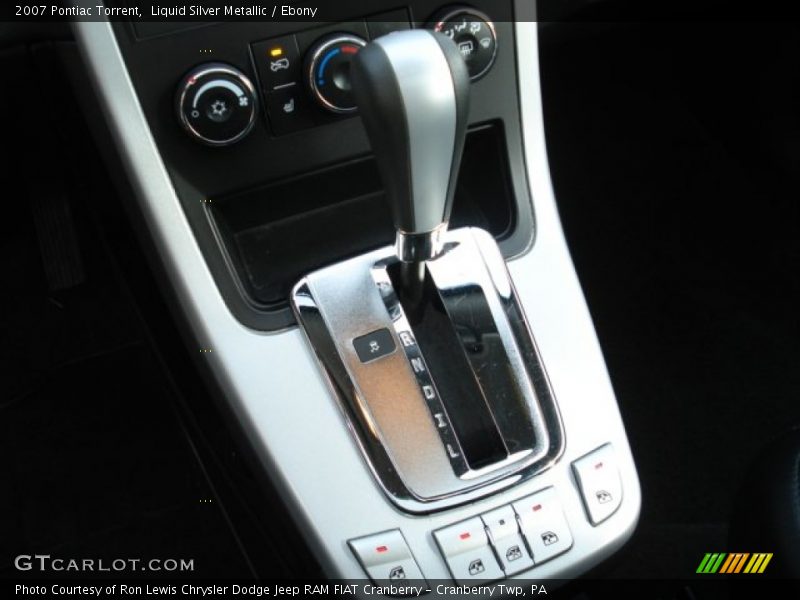 Liquid Silver Metallic / Ebony 2007 Pontiac Torrent