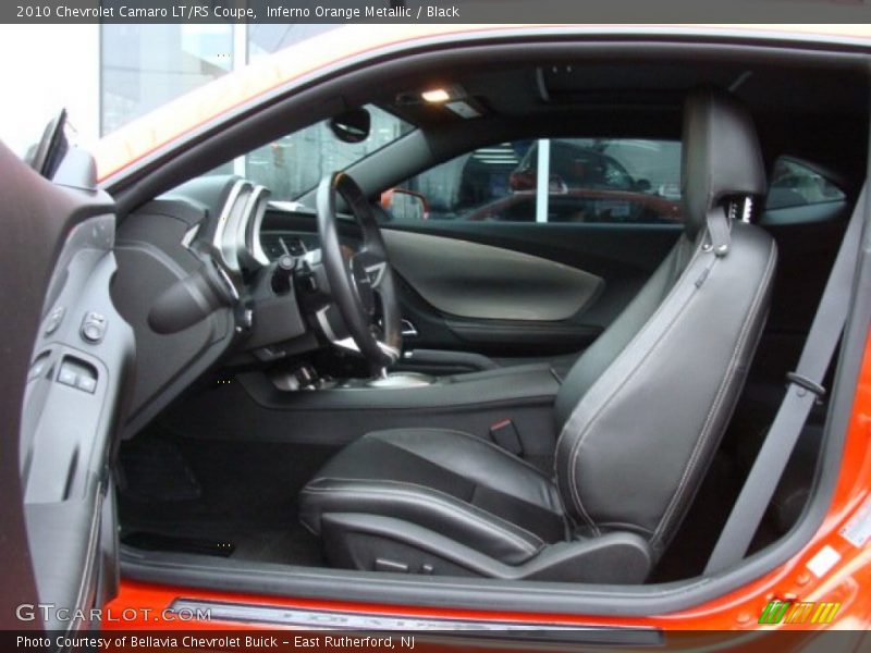 Inferno Orange Metallic / Black 2010 Chevrolet Camaro LT/RS Coupe