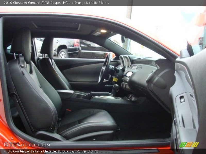 Inferno Orange Metallic / Black 2010 Chevrolet Camaro LT/RS Coupe