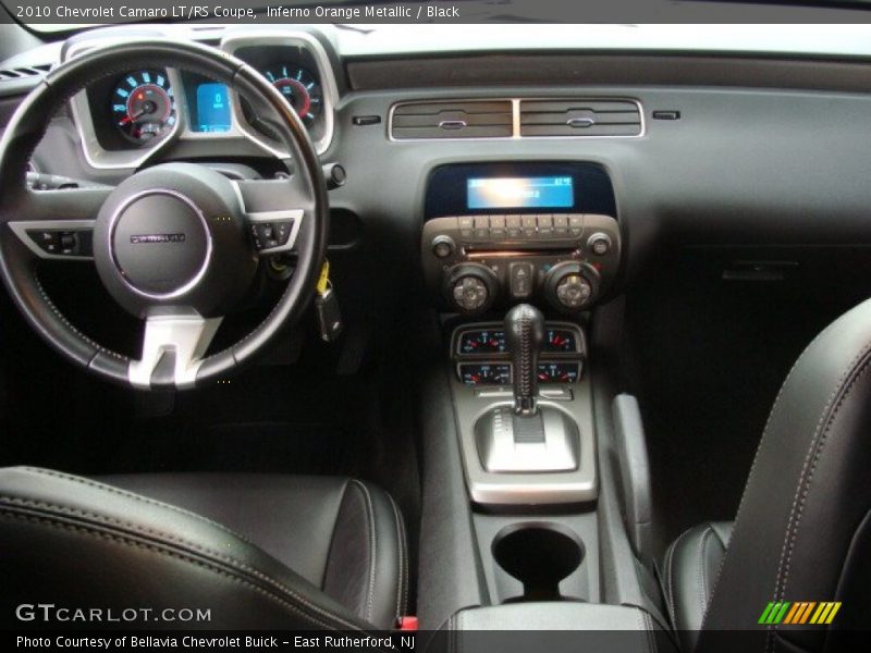 Inferno Orange Metallic / Black 2010 Chevrolet Camaro LT/RS Coupe