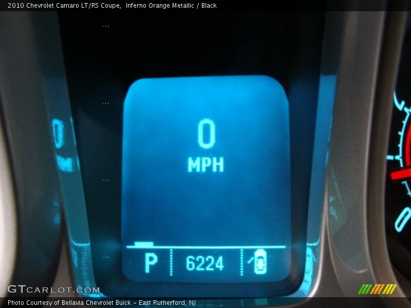Inferno Orange Metallic / Black 2010 Chevrolet Camaro LT/RS Coupe
