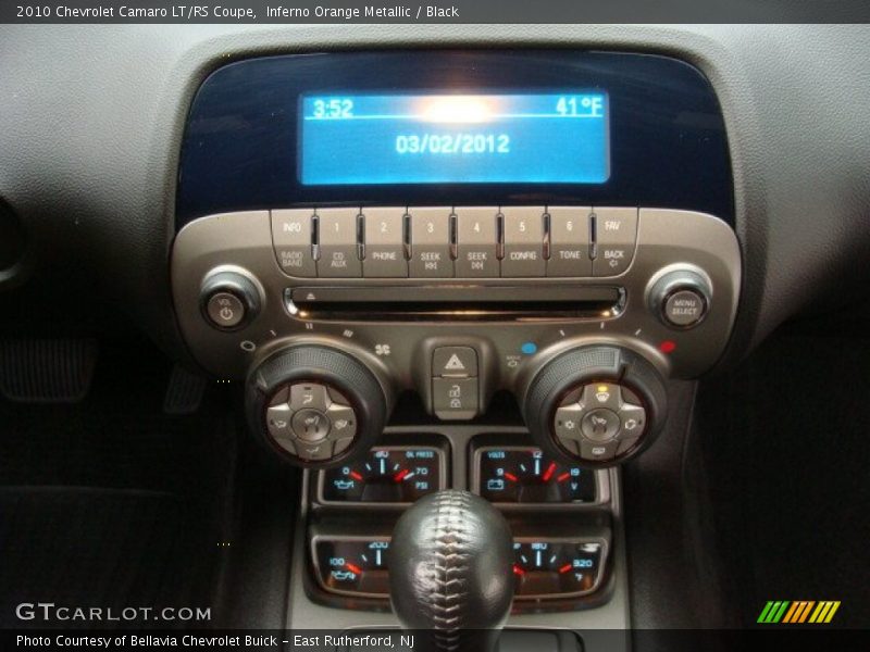 Inferno Orange Metallic / Black 2010 Chevrolet Camaro LT/RS Coupe