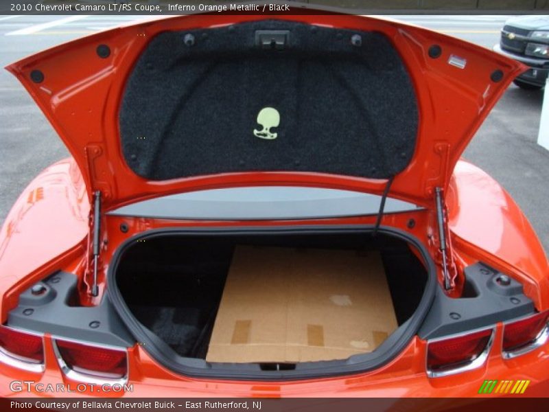 Inferno Orange Metallic / Black 2010 Chevrolet Camaro LT/RS Coupe