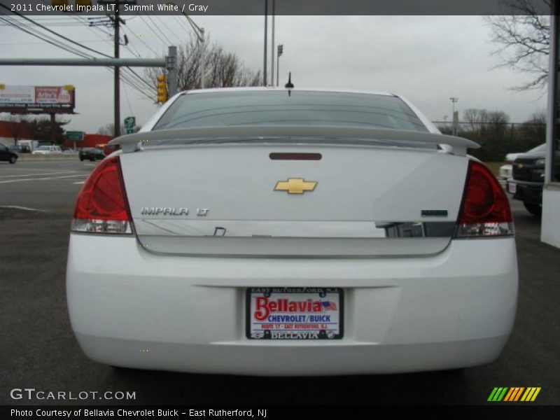 Summit White / Gray 2011 Chevrolet Impala LT
