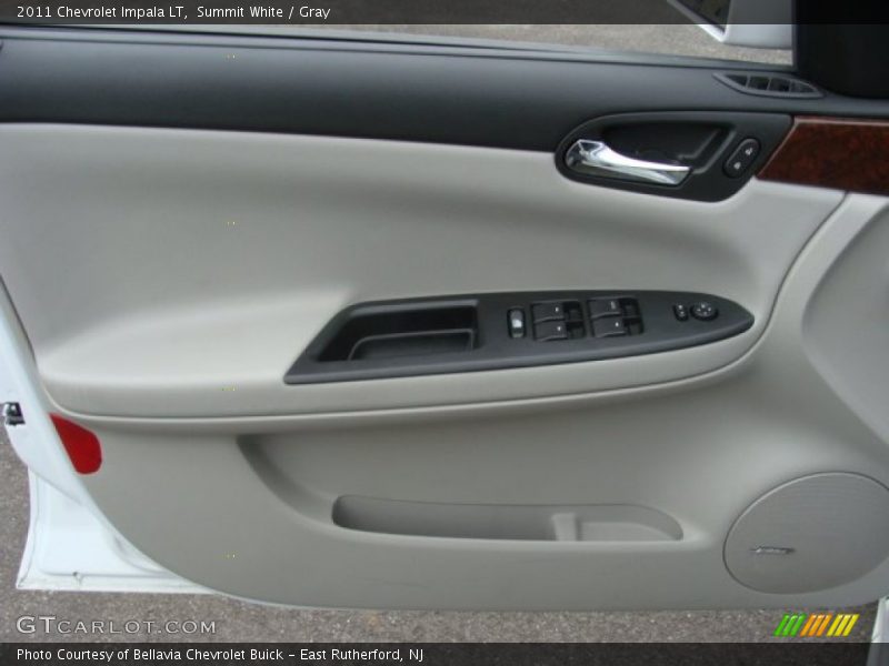 Summit White / Gray 2011 Chevrolet Impala LT