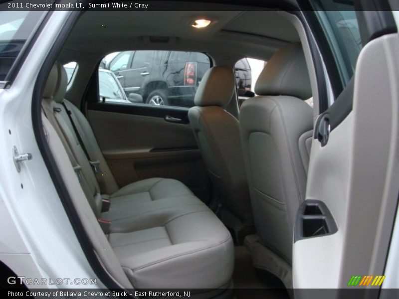 Summit White / Gray 2011 Chevrolet Impala LT