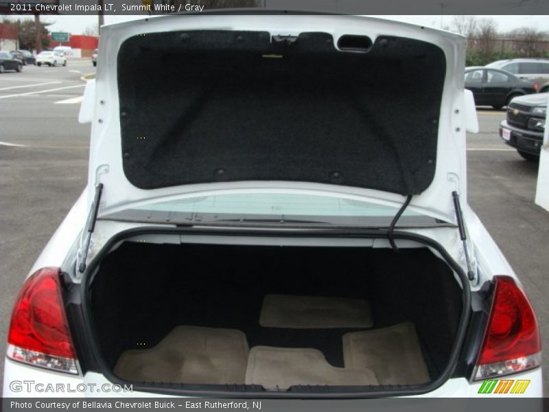 Summit White / Gray 2011 Chevrolet Impala LT