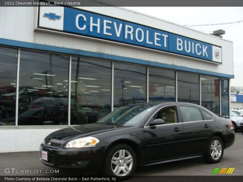 Black / Neutral 2011 Chevrolet Impala LT
