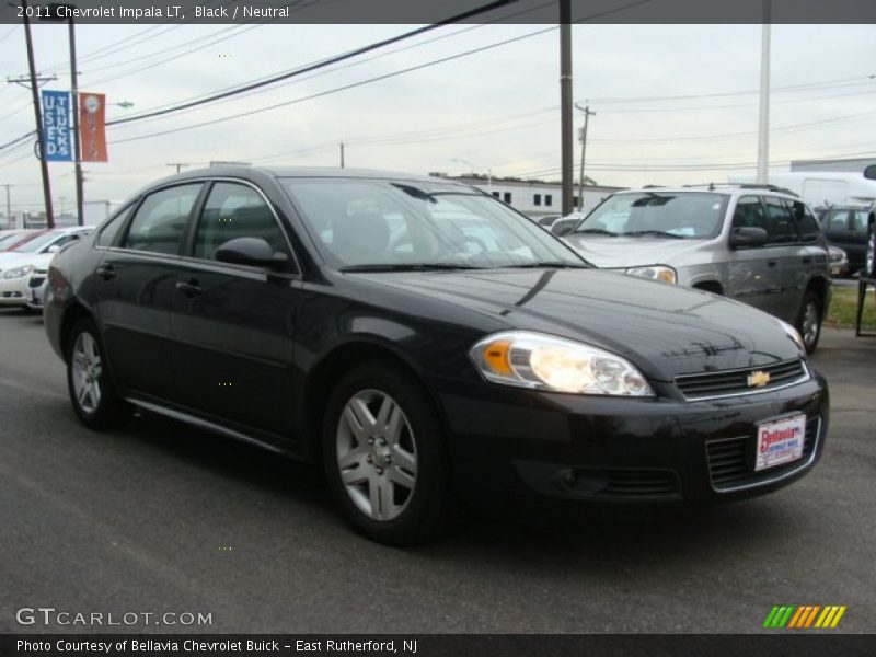 Black / Neutral 2011 Chevrolet Impala LT