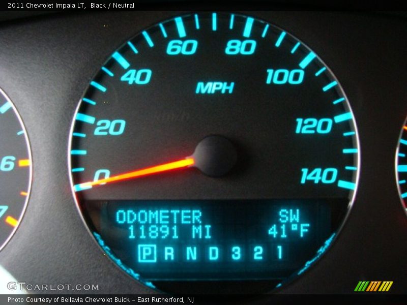 Black / Neutral 2011 Chevrolet Impala LT